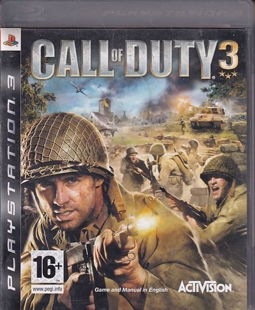 Call Of Duty 3 - PS3 (B Grade) [Used] [ENG]